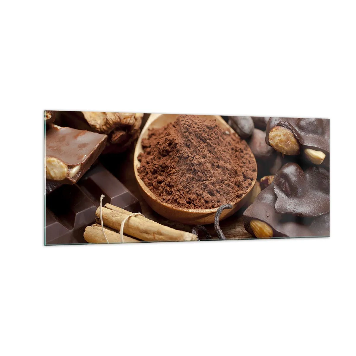 Glass picture - Best for Stress - 100x40 cm