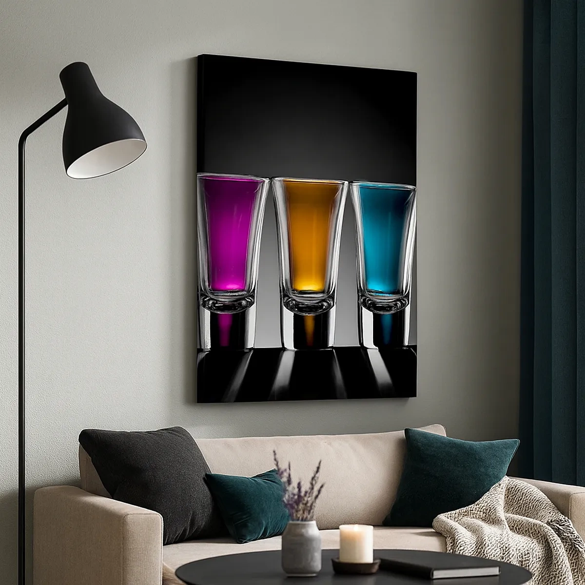 Canvas picture - Colours of Joy - 50x70 cm