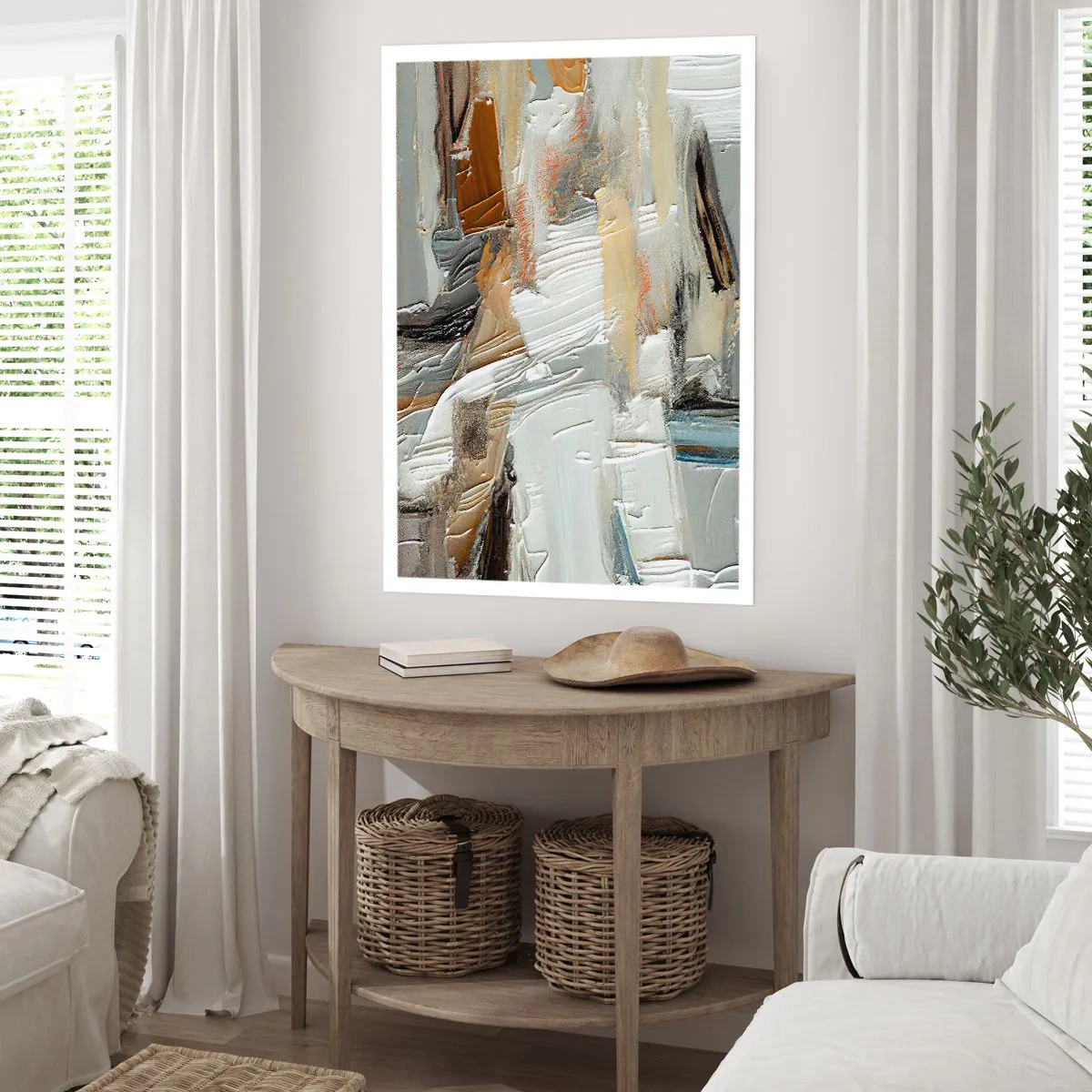 Poster - Layers of Colour - 50x70 cm