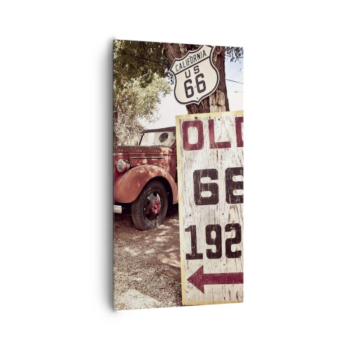 Canvas picture - Legend of an American Province - 65x120 cm