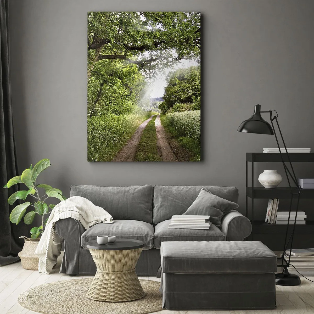 Canvas picture - Et in Arcadia Ego - 55x100 cm