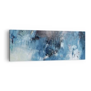 Canvas picture - Blue Rhapsody - 140x50 cm
