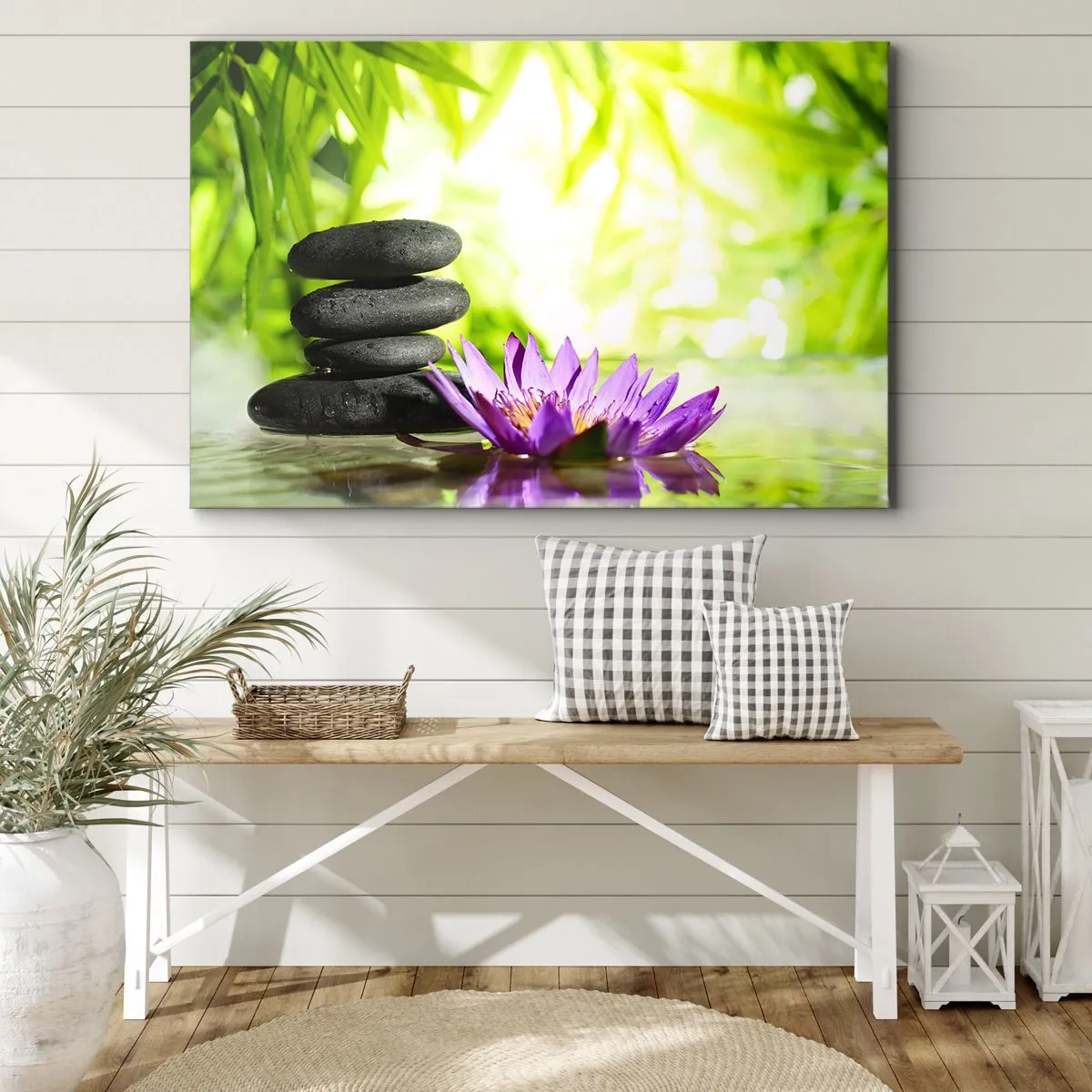 Canvas picture - In a Bamboo Grove - 100x70 cm