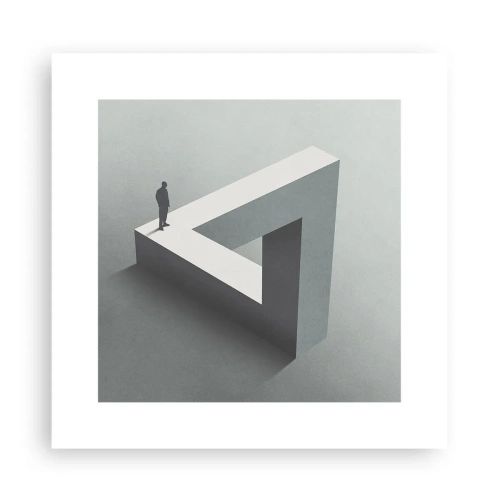 Poster - And Yet It Is Possible - 30x30 cm