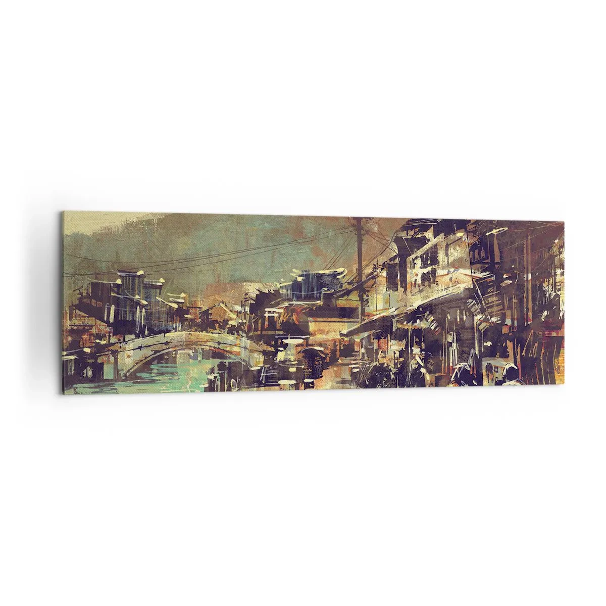 Canvas picture - Life As a Abundance of Greyness - 160x50 cm