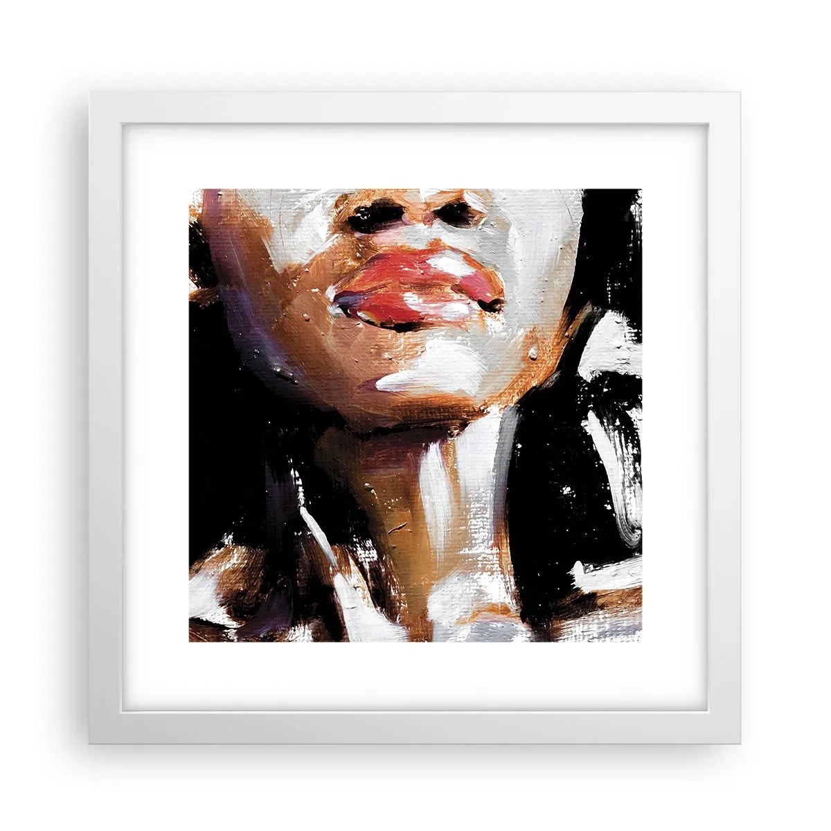 Poster in white frmae - Pride without Prejudice - 30x30 cm