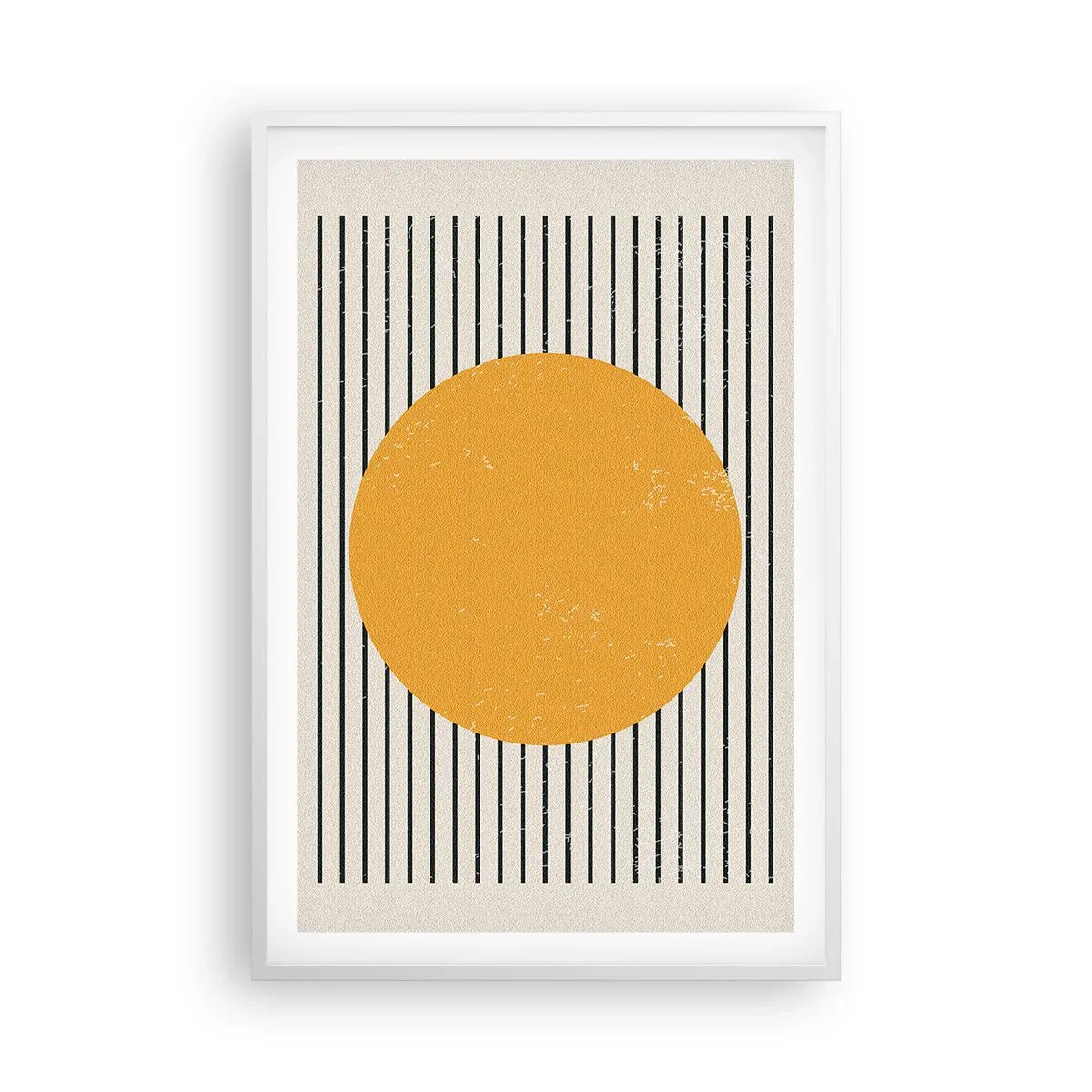 Poster in white frmae - Power of Simplicity - 61x91 cm