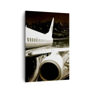 Canvas picture - Flying into the Night - 70x100 cm