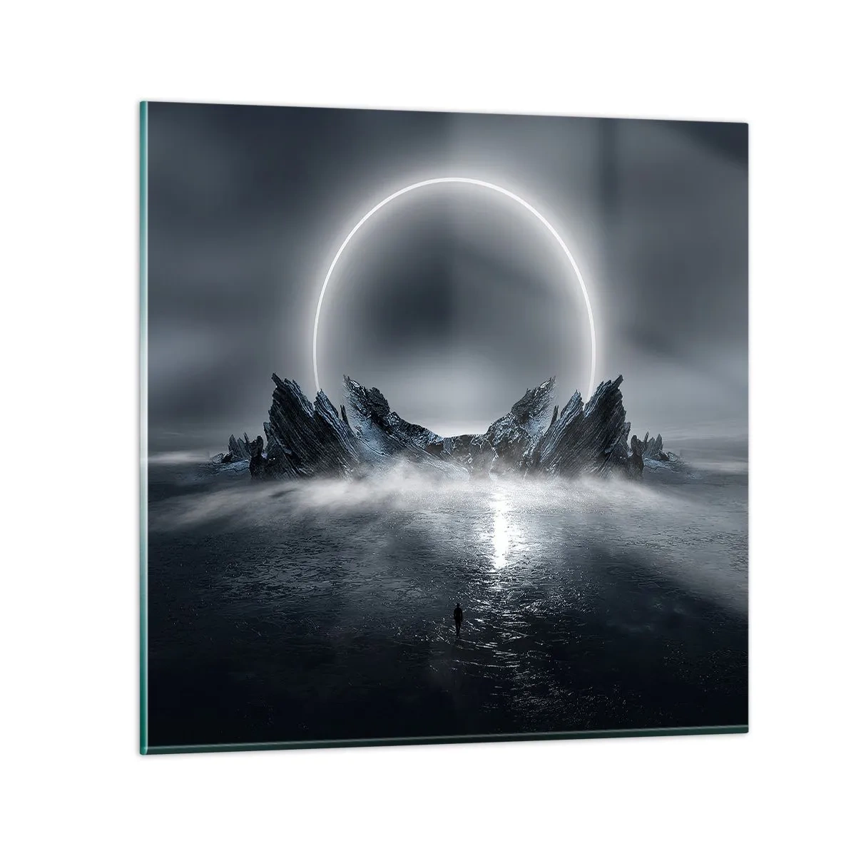 Glass picture - The End of a Story - 70x70 cm