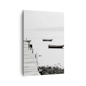 Canvas picture - By Waters Still and Clear - 70x100 cm