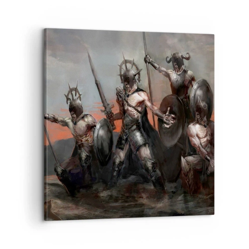 Canvas picture - With Your Shield Or on It - 60x60 cm