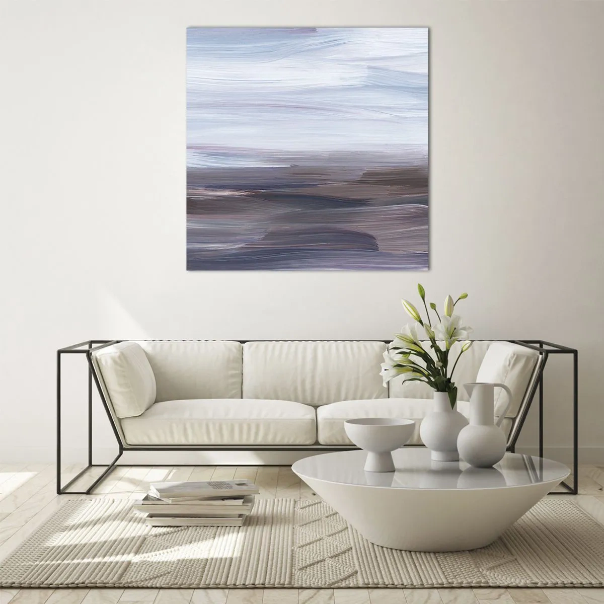 Glass picture - Elements: Water - 40x40 cm