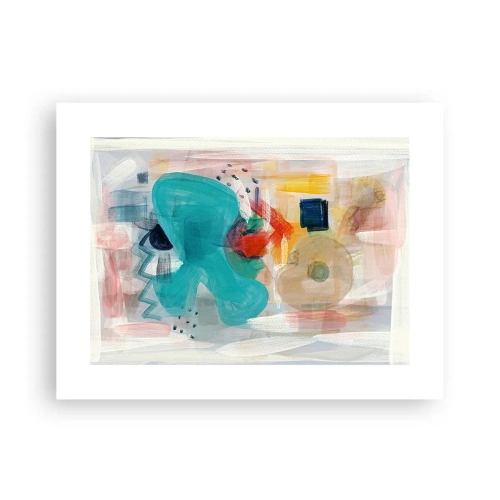 Poster - Colourful Game - 40x30 cm
