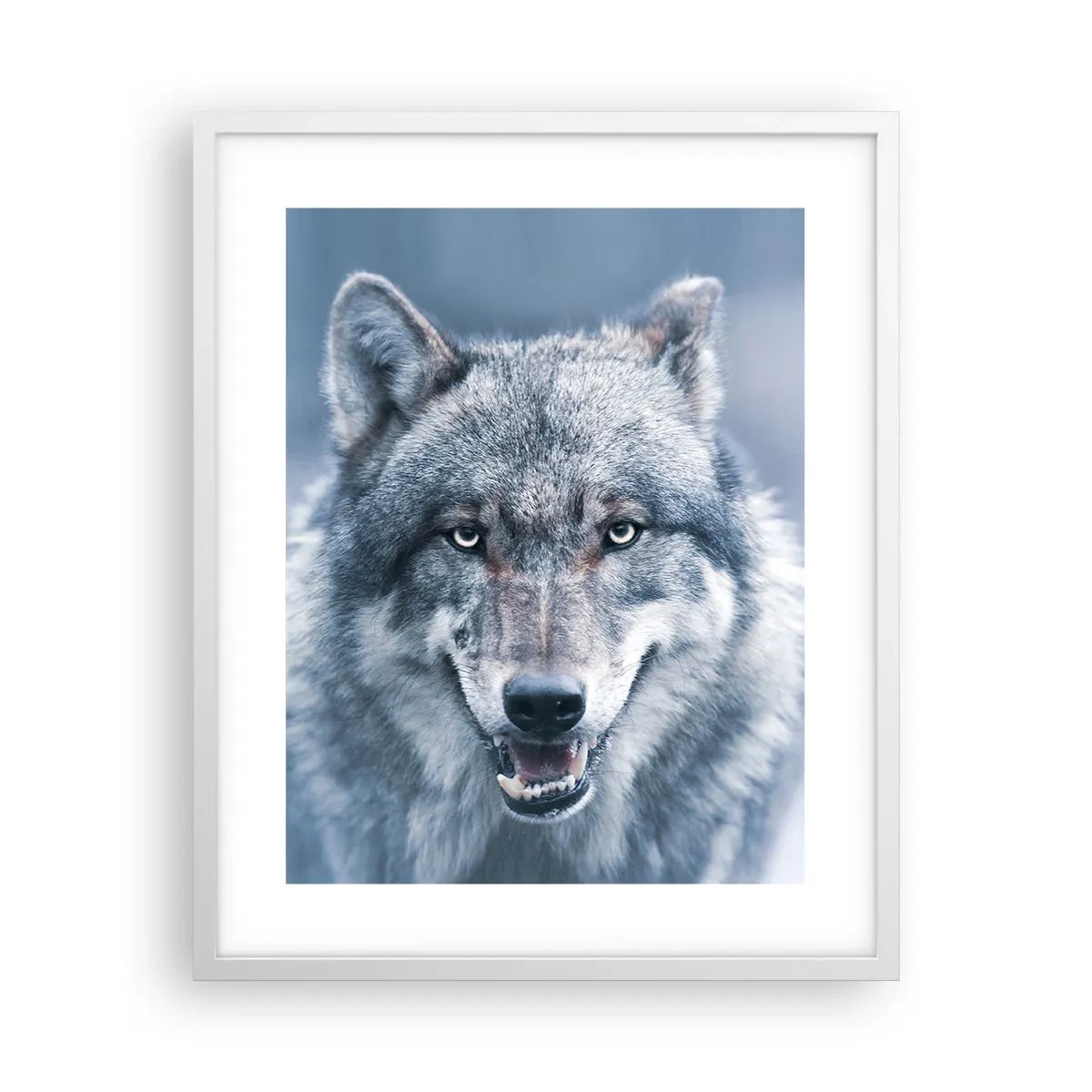 Poster in white frmae - Will You Take Up the Challenge? - 40x50 cm