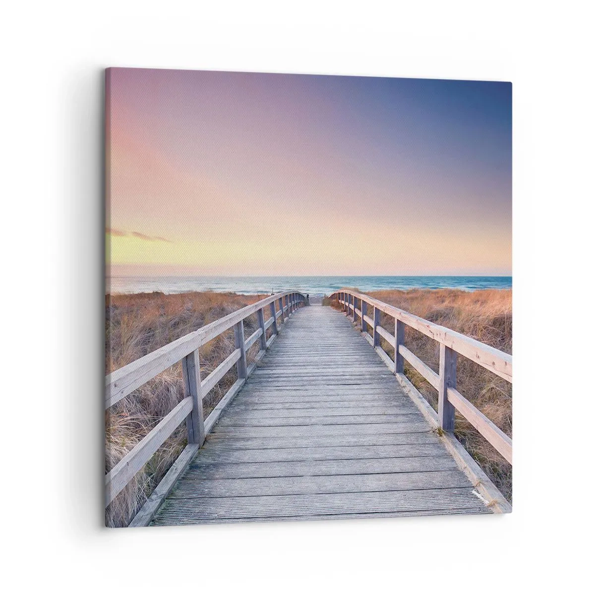 Canvas picture - Baltic Evening Aurora - 50x50 cm