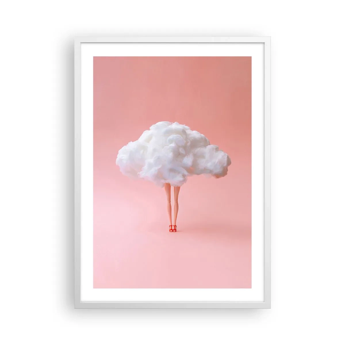 Poster in white frmae - Sweet Promise - 50x70 cm