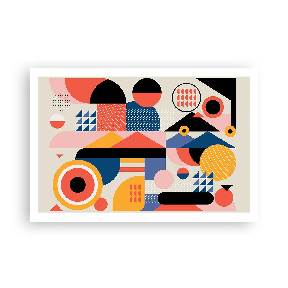 Poster - Composition: Have Fun - 91x61 cm