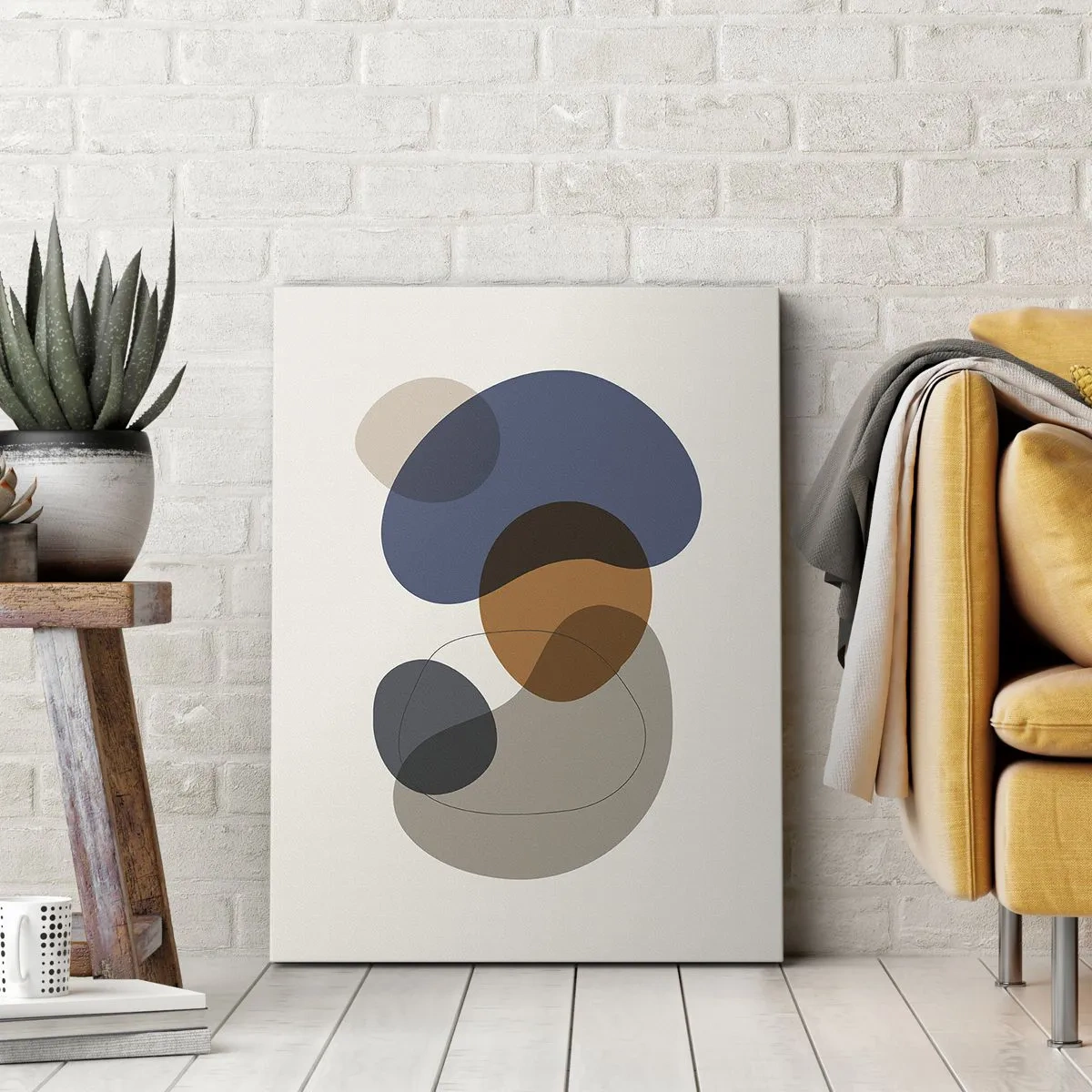 Canvas picture - Drops of Colours - 70x100 cm