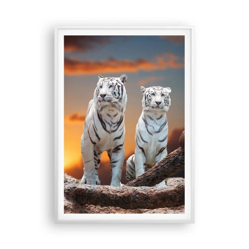 Poster in white frmae - Just Like in Narnia - 70x100 cm