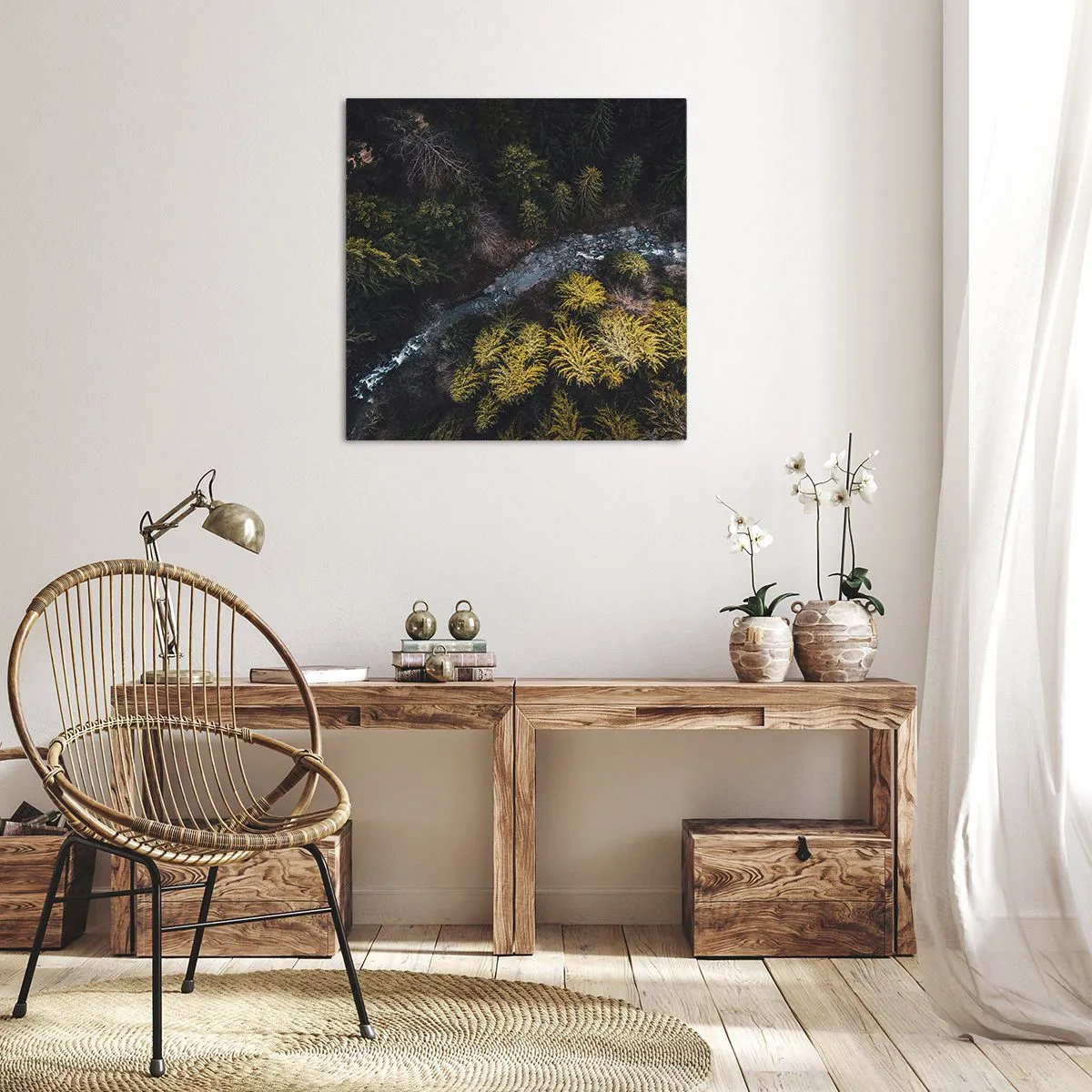 Canvas picture - Fast and Faster - 50x50 cm