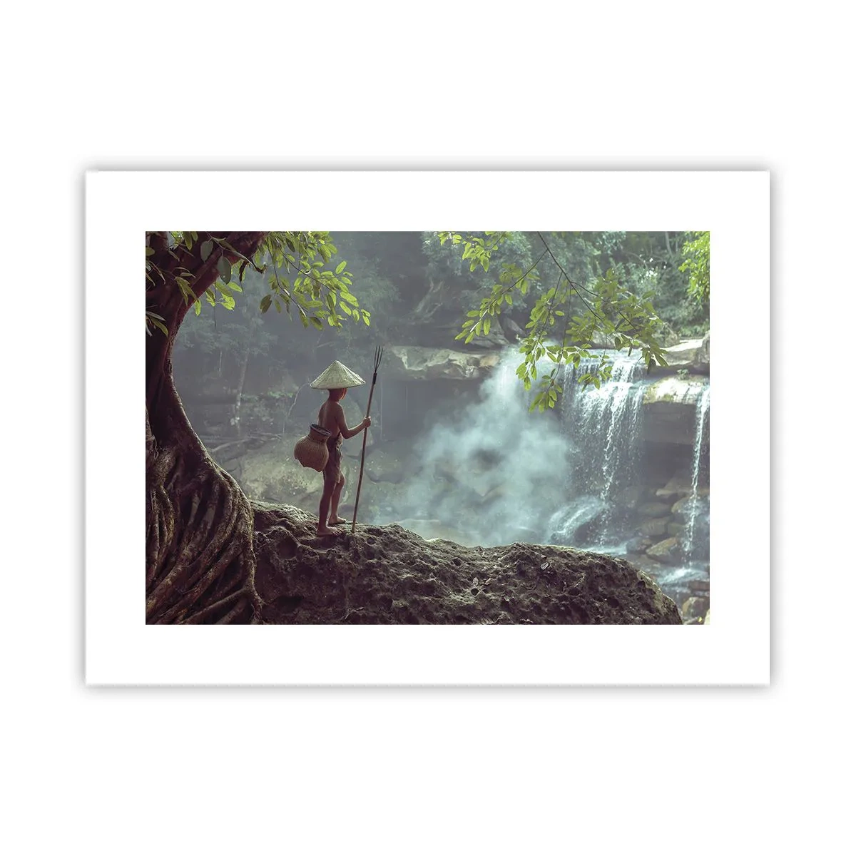 Poster - Friends with Nature - 40x30 cm