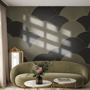 Self-Adhesive Photo Wallpaper Deluxe Sticker - Unity in Multitude - Abstraction, Graphics, Districts - 400x280 cm