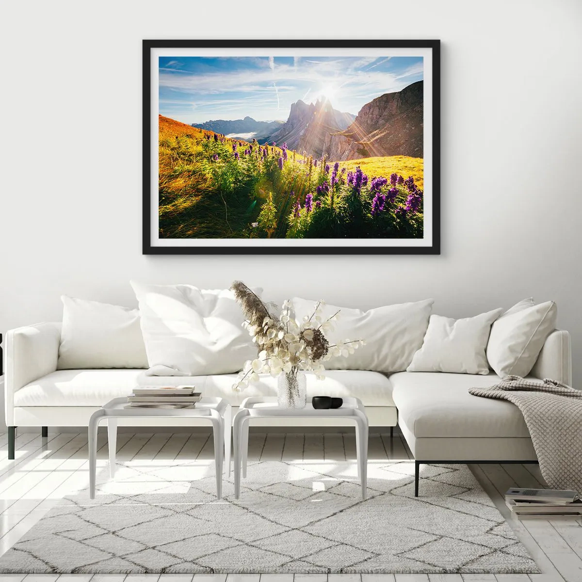 Poster in black frame - Secret Life of Herbs - 70x50 cm