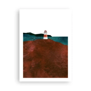 Poster - Gazing at the Sea - 50x70 cm