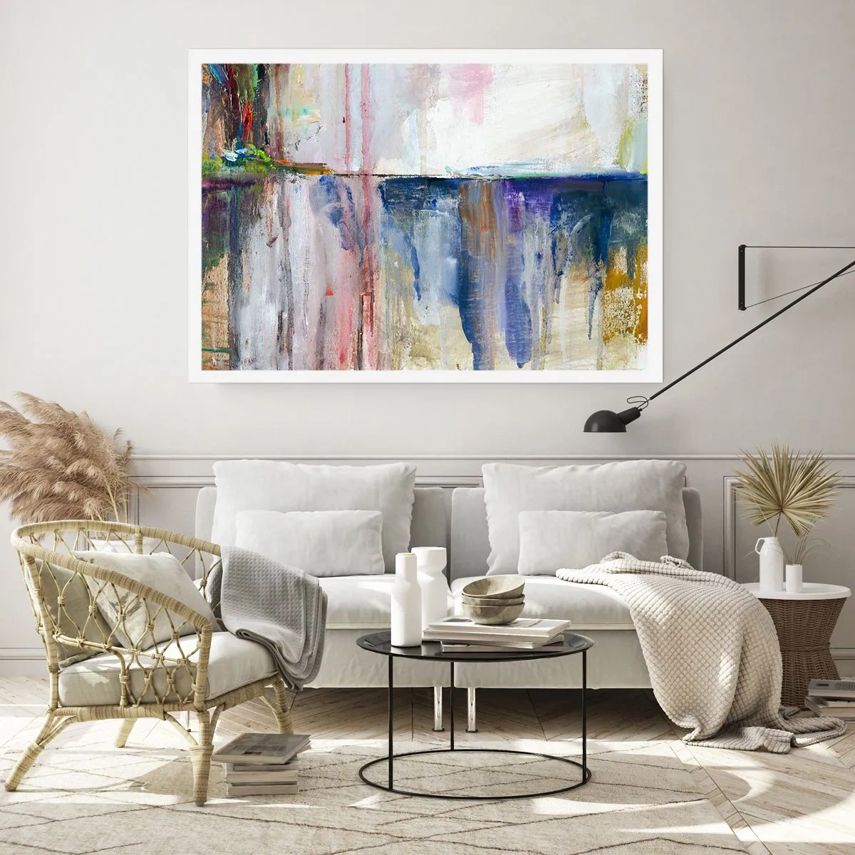 Poster - Colourful Impressions an Associations - 91x61 cm