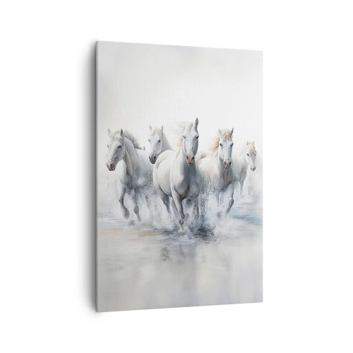 Canvas picture - White Magic - 70x100 cm