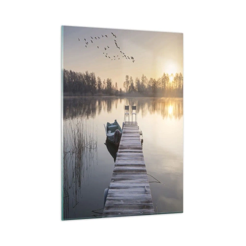 Glass picture - I Will Be Back Soon - 50x70 cm