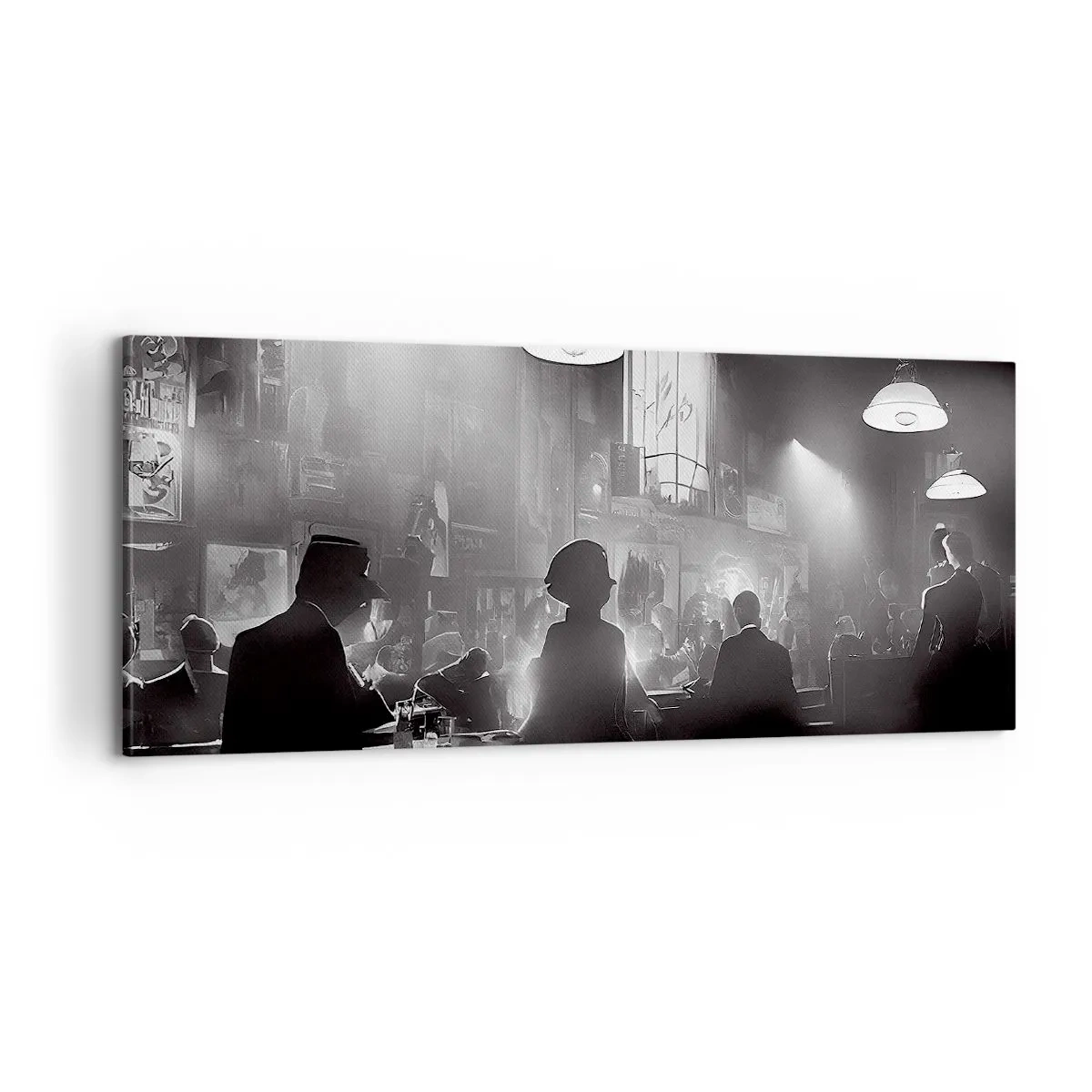 Canvas picture - In Jazz Ambiance - 100x40 cm