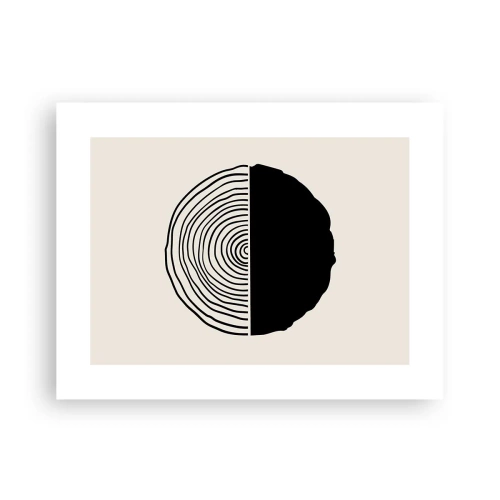 Poster - Half-half - 40x30 cm