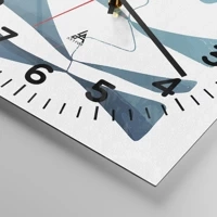 Clock face with numbers