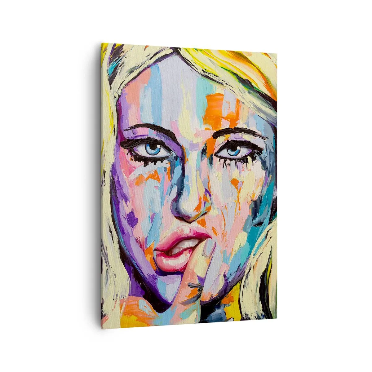 Canvas picture - Look Her Straight in the Eyes - 70x100 cm