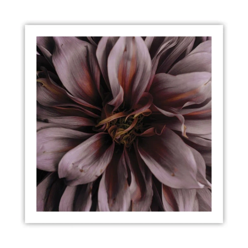 Poster - Flowery Heart - 60x60 cm