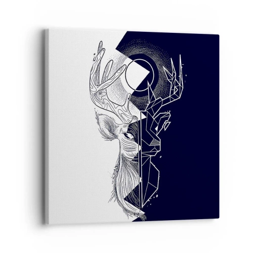 Canvas picture - Struggle and Unity of the Opposites - 30x30 cm