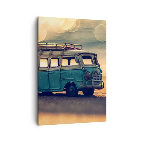 Canvas picture - The End of Idol of Money and Work - 50x70 cm