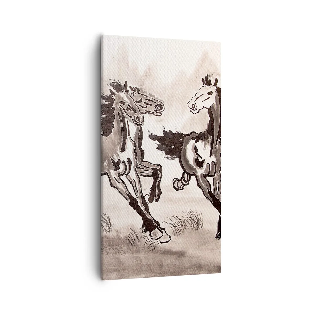 Canvas picture - In Happy Galloping - 55x100 cm