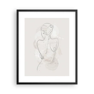 Poster in black frame - Like a Sensitive Instrument - 40x50 cm