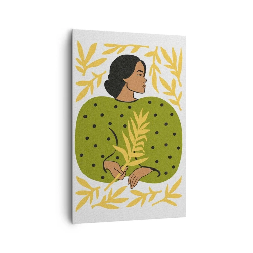 Canvas picture - Hawaian Girl - 80x120 cm