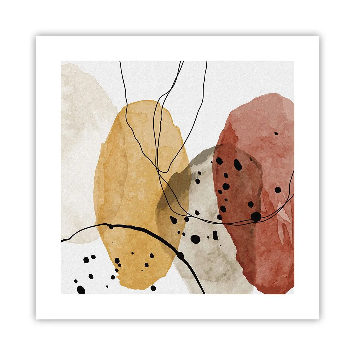 Poster - Like a Light Air - 40x40 cm