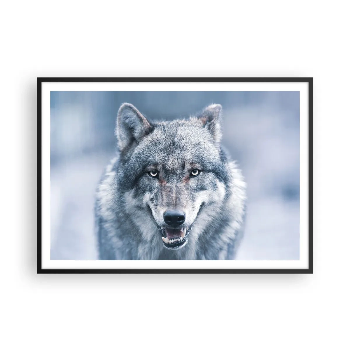 Poster in black frame - Will You Take Up the Challenge? - 100x70 cm