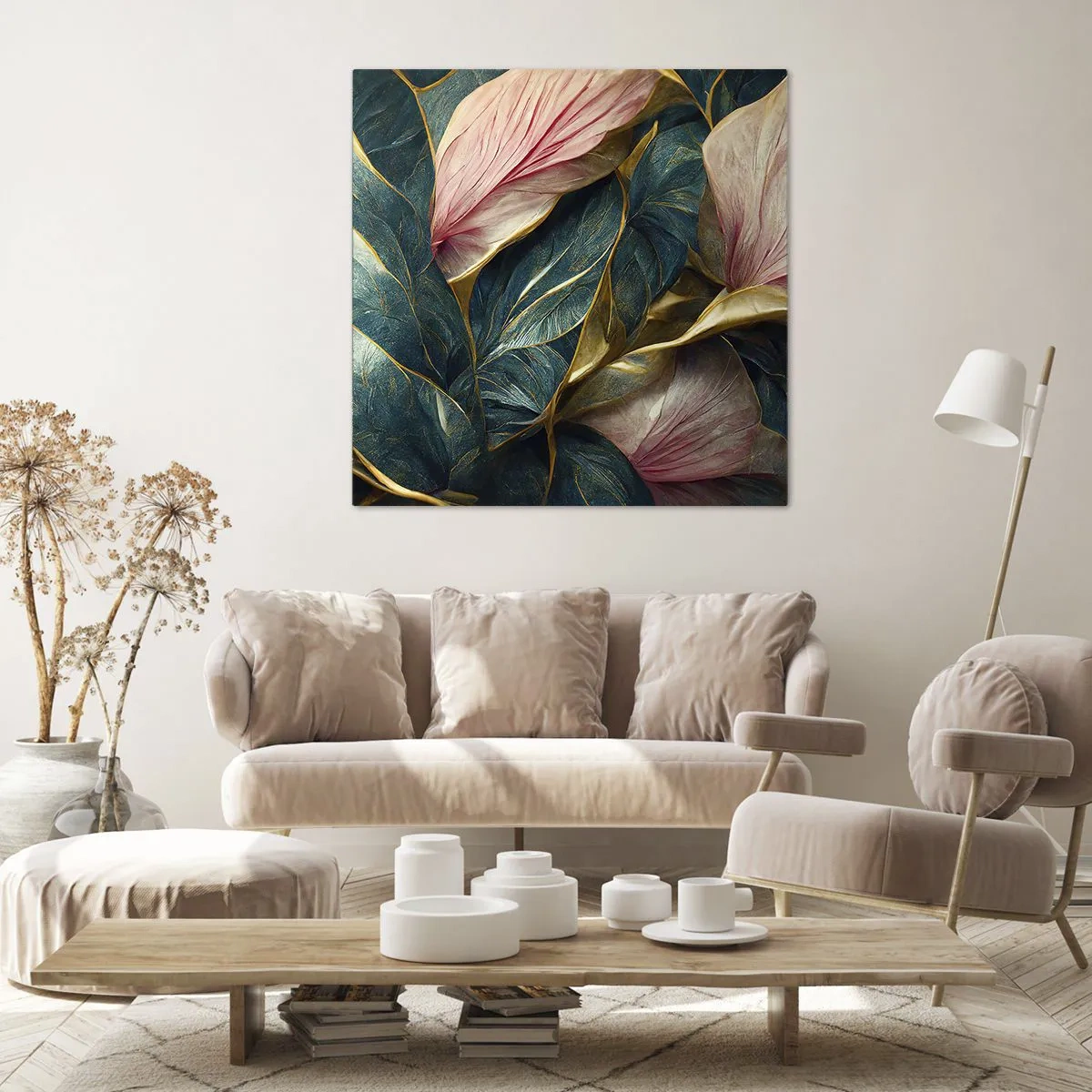 Canvas picture - Natural Elegance and Style - 60x60 cm