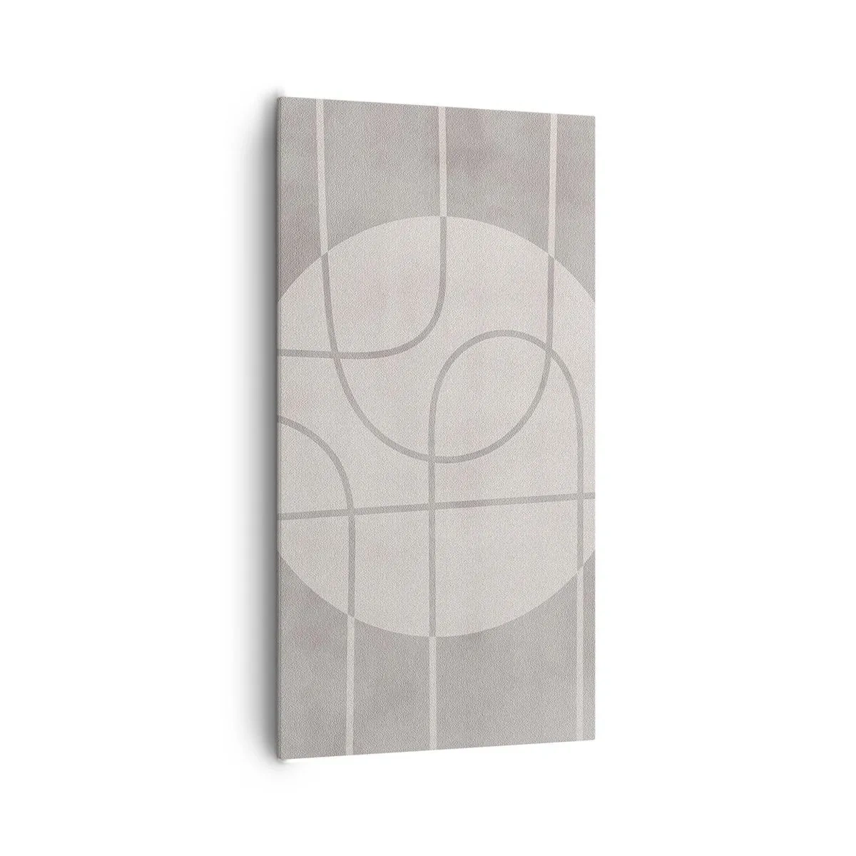 Canvas picture - Circular and Straight - 65x120 cm