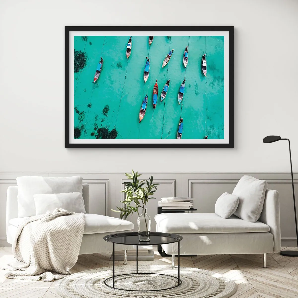 Poster in black frame - In Joyful Expectation - 100x70 cm