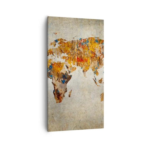 Canvas picture - Really Big World - 55x100 cm