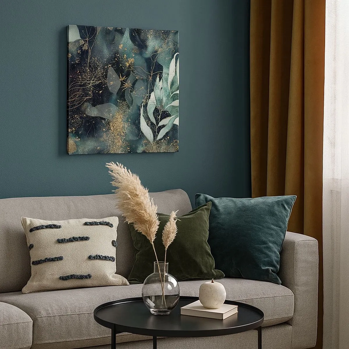 Canvas picture - Enchanted Garden - 30x30 cm