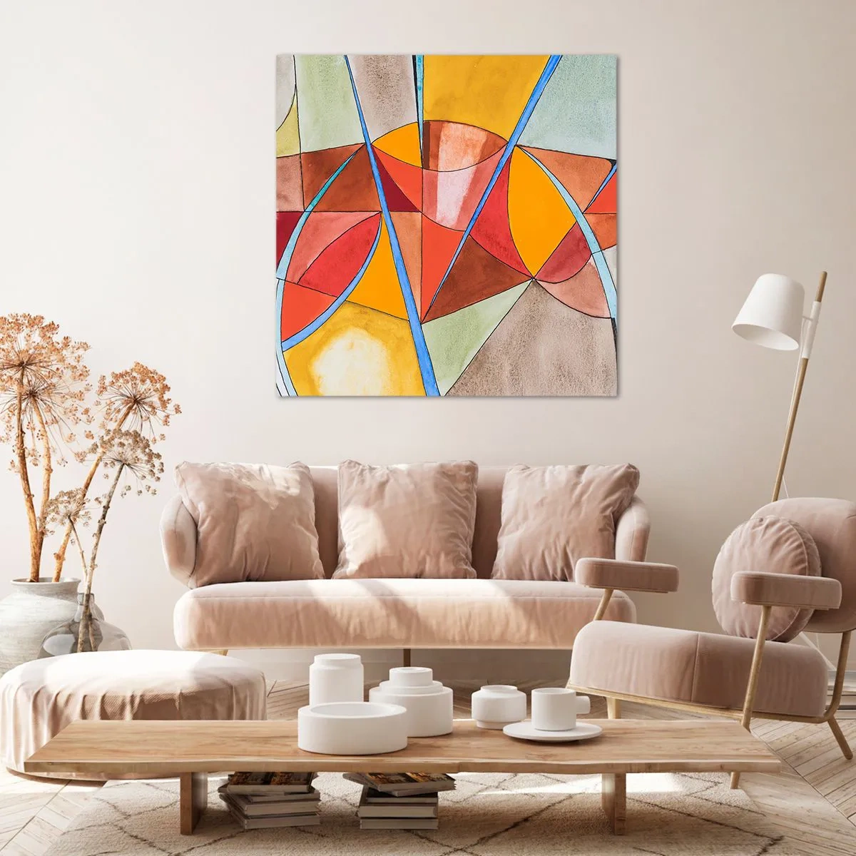 Canvas picture - Carousel of Dreams - 70x70 cm