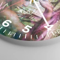 Clock face with numbers